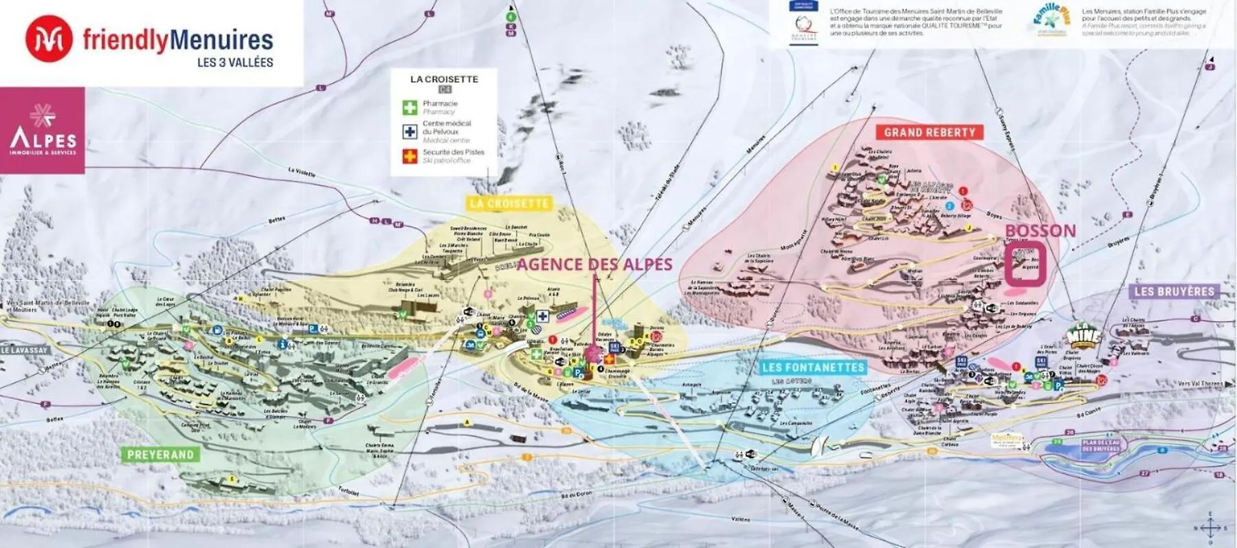 Residence Bosson - 4/6 Pers Ski Au Pied Aux Menuires - Acces 3 Vallees Mae-3844 Saint-Martin-de-Belleville Apartment